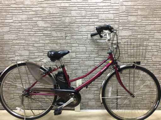 東京23区配達無料　新基準　Panasonic パナソニック  toughmama 5Ah リチウム  電動自転車☆26インチ☆中古自転車