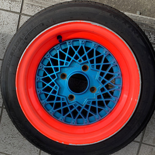 PCD110 13インチ ボルクメッシュ 6J 6.5J 4本セット