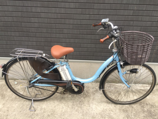 ブリジストン 26インチ 水色 サドルブリジストンの名前入りで新品