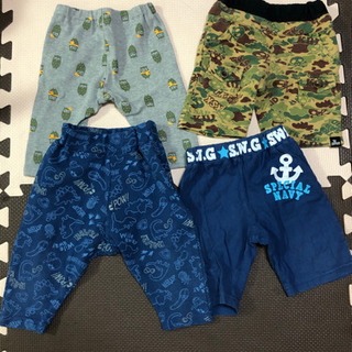 半ズボン　70〜90  男の子　7枚セットの画像