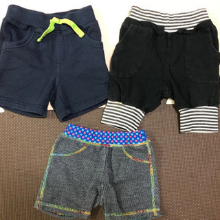 半ズボン　70〜90  男の子　7枚セットの画像