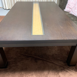 ★【取り引き先決定】150cm こたつテーブル　大型　木製★の画像