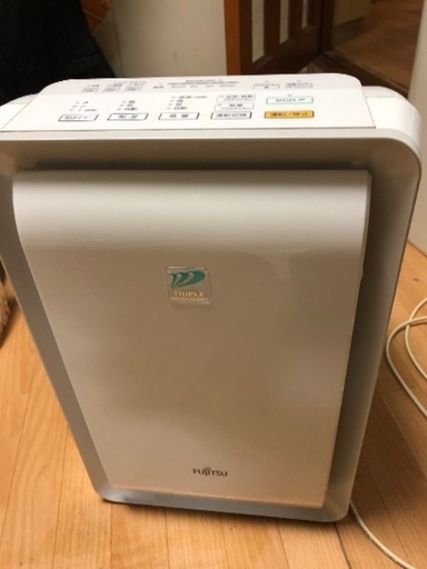 FUJITSU 空気清浄機、加湿器