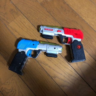 おもちゃピストル2個セット
