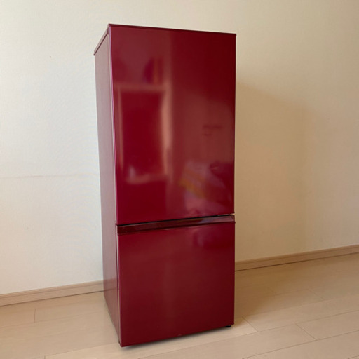 【交渉中】2019年製　AQUA 冷蔵庫　184L  ワインレッド