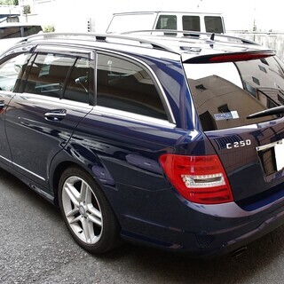 ●個人出品●2013(平成25)年式 メルセデス・ベンツCクラス　ステーションワゴン（W204後期型）★レーダーセーフティパッケージ★本革★サンルーフ★正規ディーラー物★美車★AMGスタイリング★無事故の画像