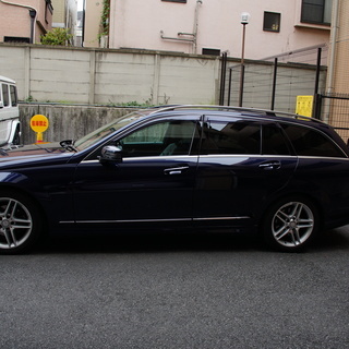 ●個人出品●2013(平成25)年式 メルセデス・ベンツCクラス　ステーションワゴン（W204後期型）★レーダーセーフティパッケージ★本革★サンルーフ★正規ディーラー物★美車★AMGスタイリング★無事故の画像