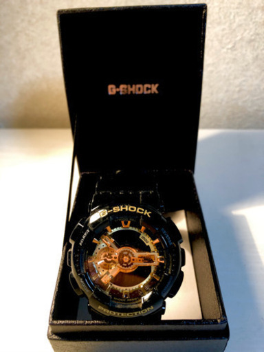 G-SHOCK ゴールド×ブラック