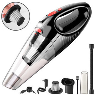 ハンディクリーナー 8500pa 車用 コードレス 乾湿両用 LEDライト付きの画像