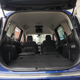 プレマシー20Ｓ　Ｈ21年後期　車検4年1月　走行50000キロ　社外ＨＤＤナビ＆フルセグＴＶ＆フリップダウンモニター　ウーハー付5.1ｃｈサラウンド　フロント＆サイド＆リヤカメラ　両側パワースライド　キセノンの画像