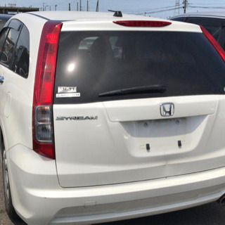 (修理歴無) ホンダ ストリーム X スタイリッシュパッケージ 平成21年 パール とにかくきれいの画像