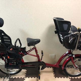 子供乗せ自転車　3人乗り