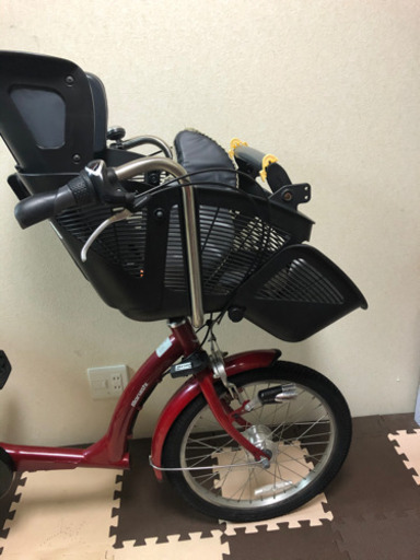 子供乗せ自転車　3人乗り