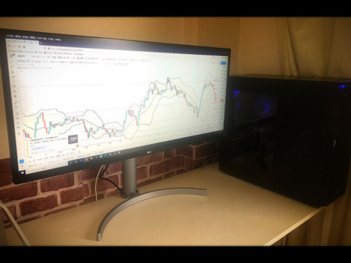 【値下げ】ゲーミングPC i7 メモリ32GB + ワイドモニター / パソコン / ゲーム