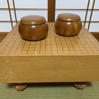 碁盤　碁石セット　お話中です。の画像