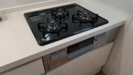 新品未使用ビルトインガスコンロ都市ガス用