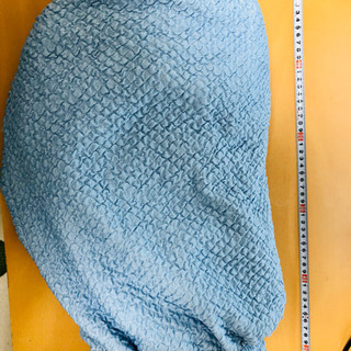 ニトリ　夏用ソファカバー　水色の画像