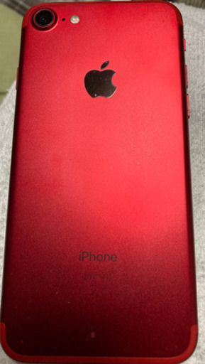 iPhone7 128G シムフリー（カラーレッド）