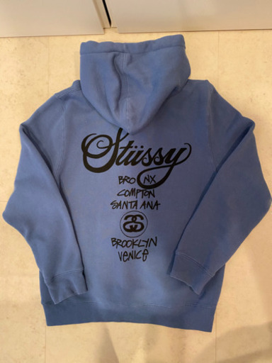 【未使用】Stussy World Tour Hood パーカー　ステューシー　Sサイズ Stussy World Tour Zip Hoodie (2025/2026) 