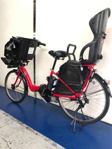 ヤマハ　パスキッス　26インチ 3人乗り　8.7ah デジタル　電動自転車　電動アシスト