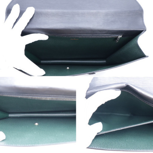 《LOUIS VUITTON/エピ トラペーズ ターンロック セカンドバッグ》