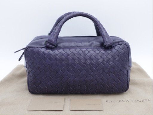 《BOTTEGA VENETA/イントレチャート ハンドバッグ》ABランク 美品
