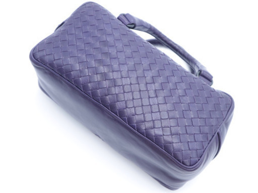 《BOTTEGA VENETA/イントレチャート ハンドバッグ》ABランク 美品
