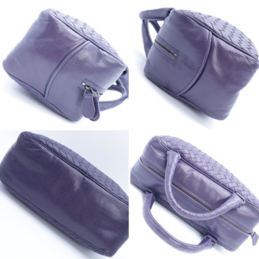 《BOTTEGA VENETA/イントレチャート ハンドバッグ》ABランク 美品