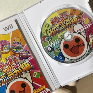 wii 太鼓の達人 超豪華版 タタコン&ソフト セットの画像
