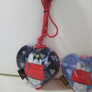 【新品】 スヌーピー ネックレス 小銭入れ ポーチ (No.065)  ※他多数出品中の画像
