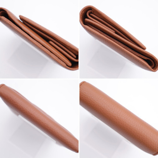 《GUCCI/グッチロゴ三つ折り財布》Aランク 351485 ベージュ 極美品