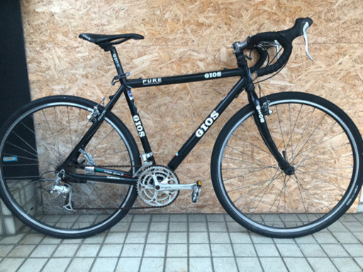 GIOS ジオス PURE DROP ロードバイク 前３段ギアで街乗りや通勤・通学にも便利