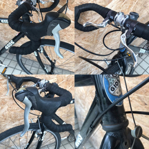 GIOS ジオス PURE DROP ロードバイク 前３段ギアで街乗りや通勤・通学にも便利