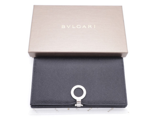 《BVLGARI/ブルガリブルガリ二つ折り長財布》Sランク 未使用品