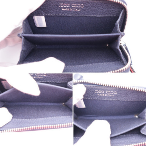 《JIMMY CHOO/スタースタッズ L字ケース》ABランク 送料無料