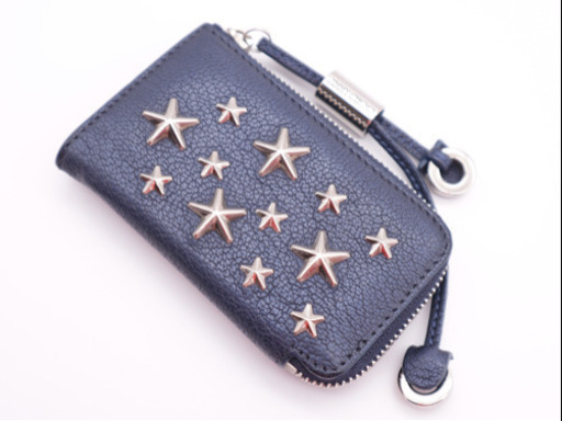 《JIMMY CHOO/スタースタッズ L字ケース》ABランク 送料無料