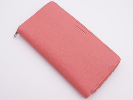 《BALENCIAGA/バレンシアガロゴ ラウンドファスナー長財布》Sランク