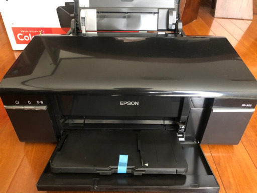 インク付き　EPSONプリンター　カラリオ　EP-302