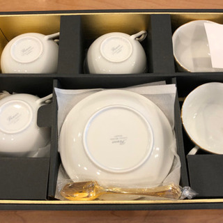 ティーカップ　5つセット　スプーン付き☆未使用