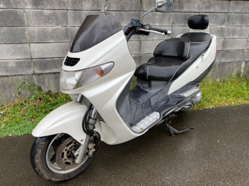 ☆スカイウェーブ250.CJ42型☆バッテリー・オイルなど新品交換^_^快調です！スズキ・250ビッグスクーター
