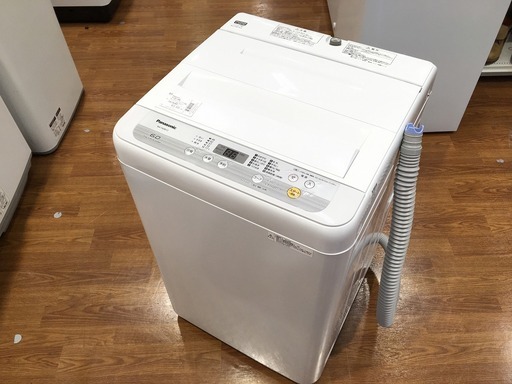 Panasonic (パナソニック) 全自動洗濯機 6.0kg NA-F60B12 2018年製入荷しました。【トレジャーファクトリーミスターマックスおゆみ野店】