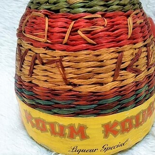 ★約40年前ギリシャ・アンティーク・レトロ古酒!!「KOUM KOUAT(クムカット)」キンカンのリキュール★の画像