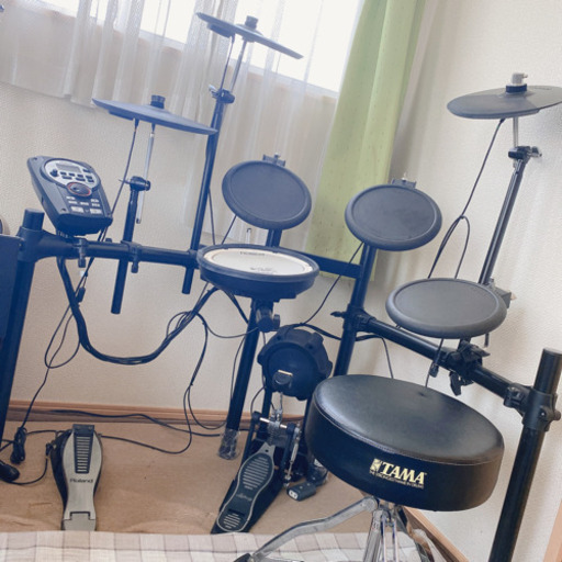 【ドラムスローン&ペダル付き！】TD-11K V-Drums 一式