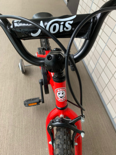 子供用　自転車　14インチ　ノイズ　レッド