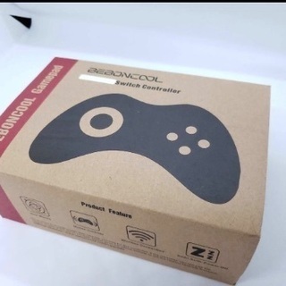 Nintendo switchコントローラーBluetooth青の画像