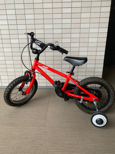 子供用　自転車　14インチ　ノイズ　レッド