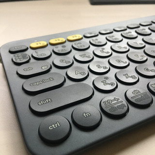 ワイヤレスキーボード　k380の画像