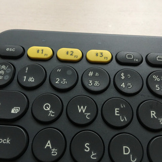 ワイヤレスキーボード　k380の画像