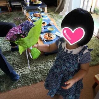 【値下げ！！】緑色で毛の長いじゅうたんです。