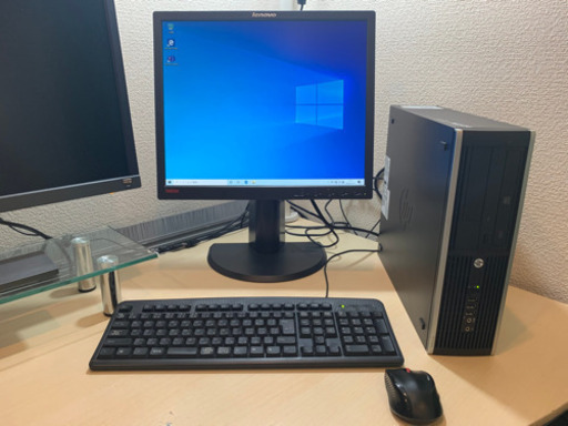 小型デスクトップPC｜Windows10 64bit｜最新Microsoft Office｜モニター・キーボード・マウス付き（近隣エリア　無料で配送します）